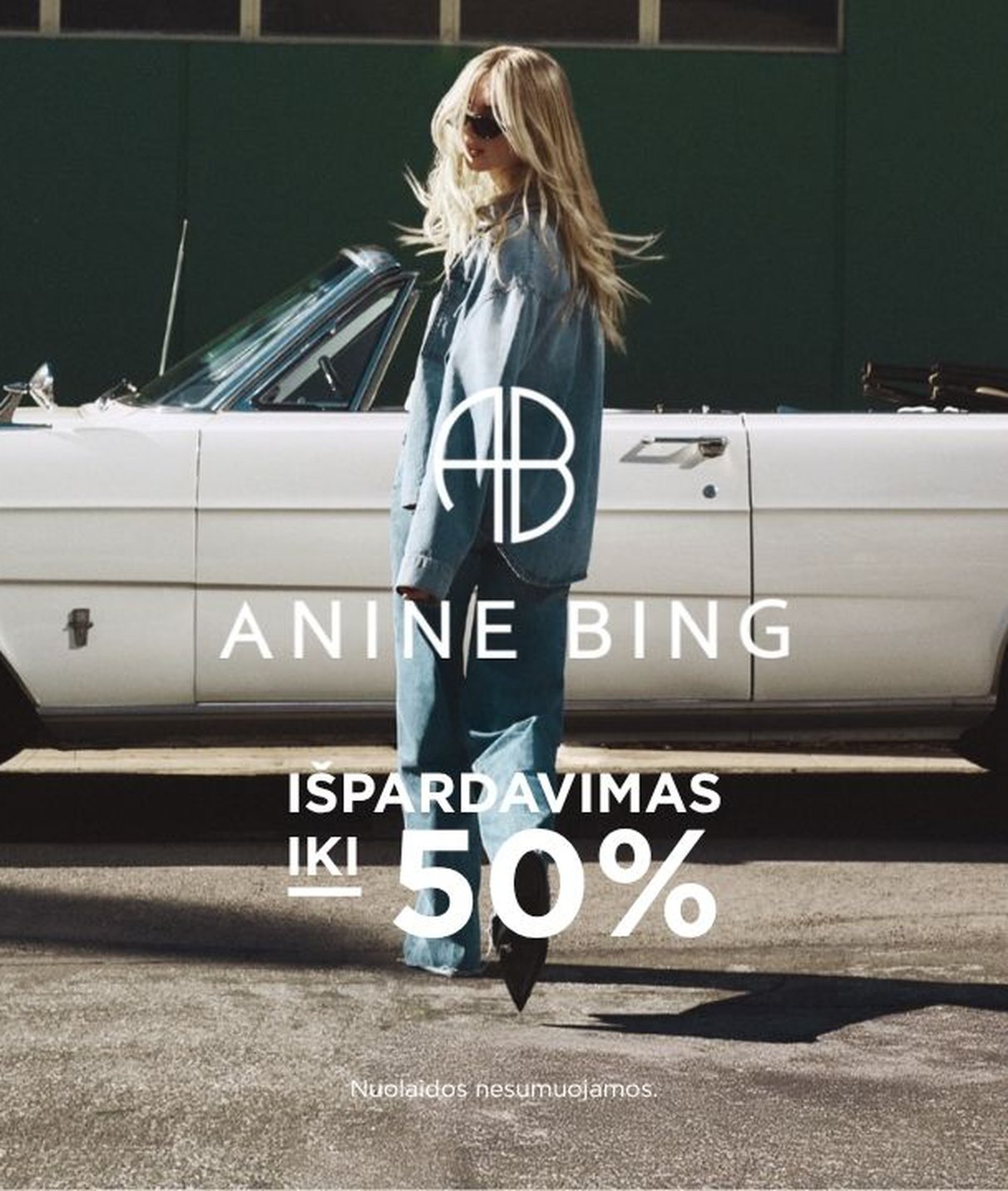ANINE BING išpardavimas