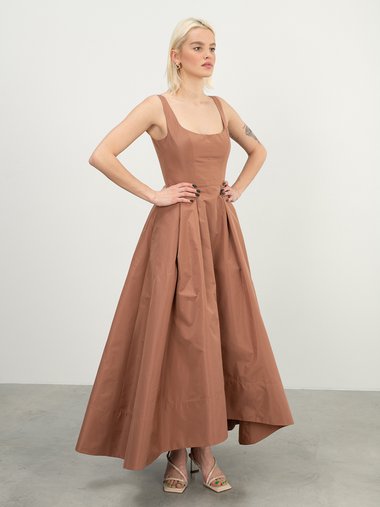 Women's dress brown Pinko | Soulz.lt Women's dress brown Pinko | Soulz.lt