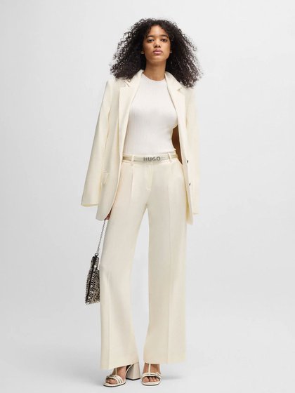 HUGO Creamy Women's trousers