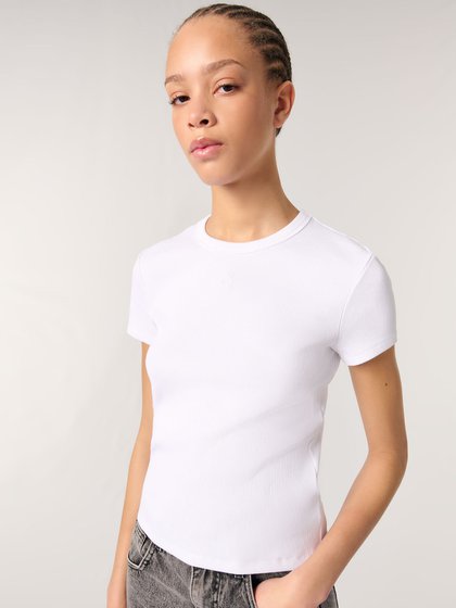 Maje White Women's t-shirt s/s