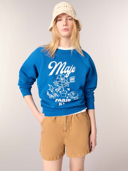 Maje Brown Women's shorts