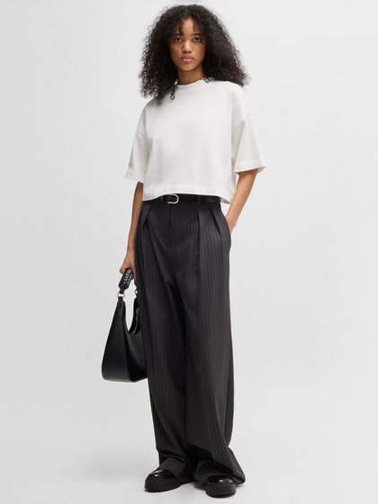 HUGO White Women's t-shirt s/s