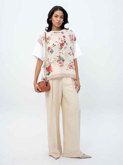 Weekend Max Mara Creamy Women's trousers