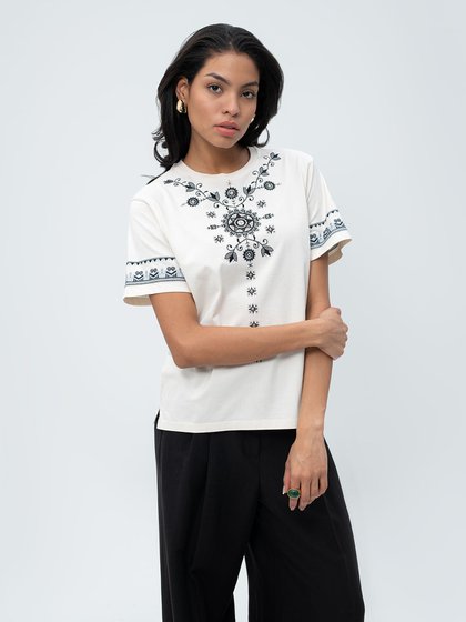 Weekend Max Mara White Women's t-shirt s/s