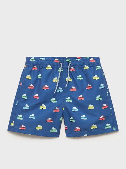 MANGO KIDS Tumesinine Poiste ujumispüksid