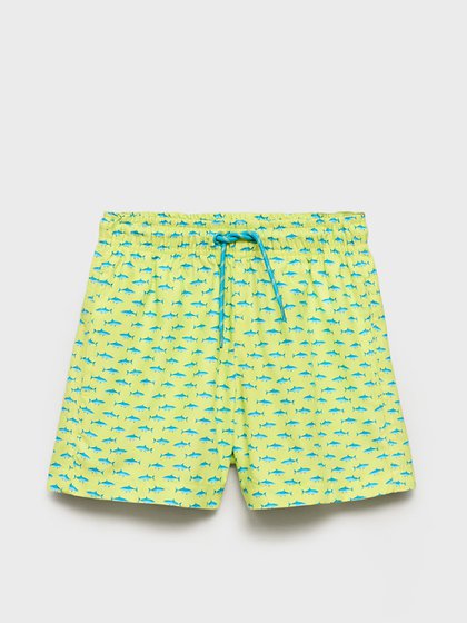MANGO KIDS Kollane Poiste ujumispüksid