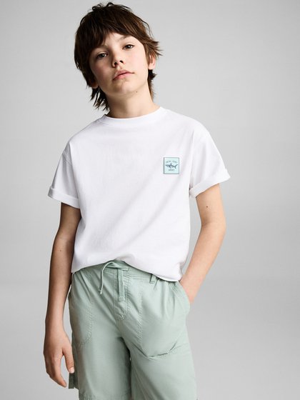 MANGO KIDS Heleroheline Poiste lühikesed püksid