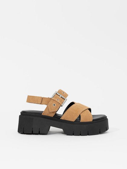 HUGO Beige Women's sandals