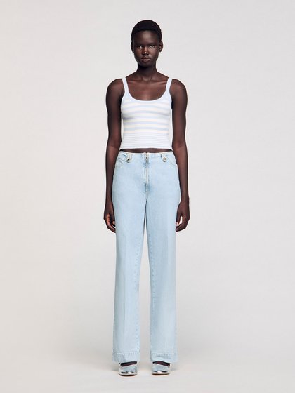 Sandro Blue Women's jeans