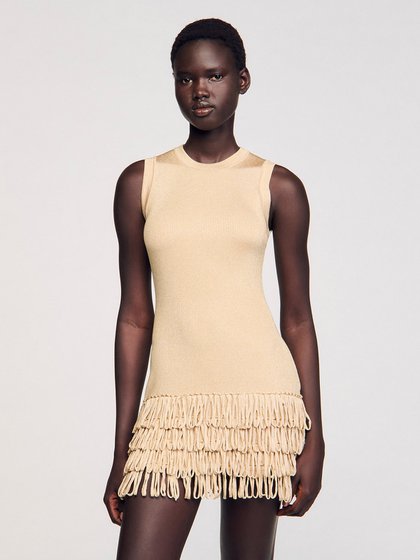 Sandro Beige Women's dress