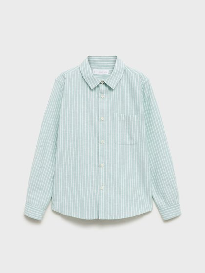 MANGO KIDS Heleroheline Poiste pikk. varrukatega särk