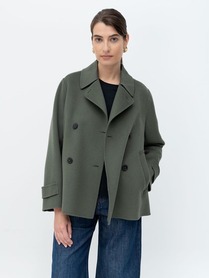 Weekend Max Mara Dark green Women's short coat