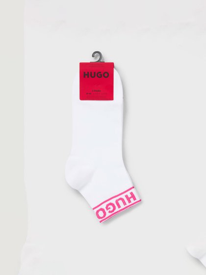 HUGO White Women's socks
