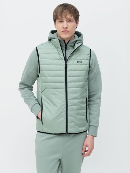 BOSS Türkiissinine Meeste vest