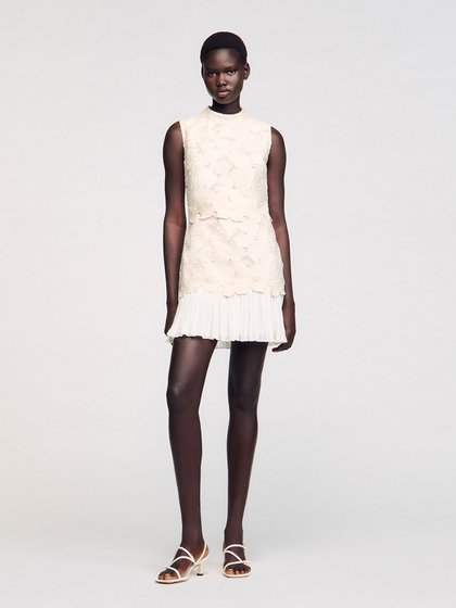 Sandro Creamy Women's dress