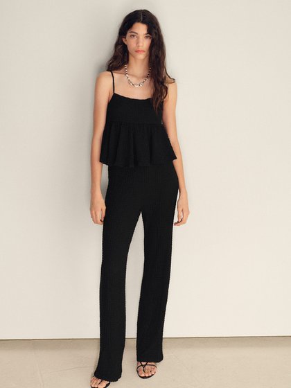 MANGO Black Women's blouse