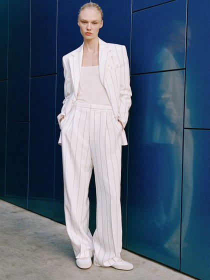 MANGO White Women's trousers