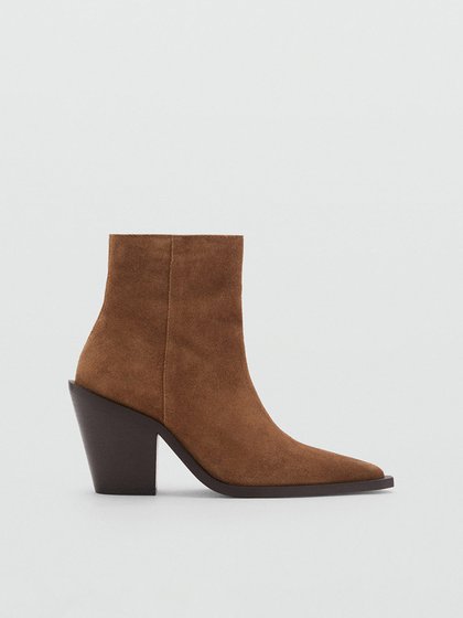 MANGO Brown Women's boots