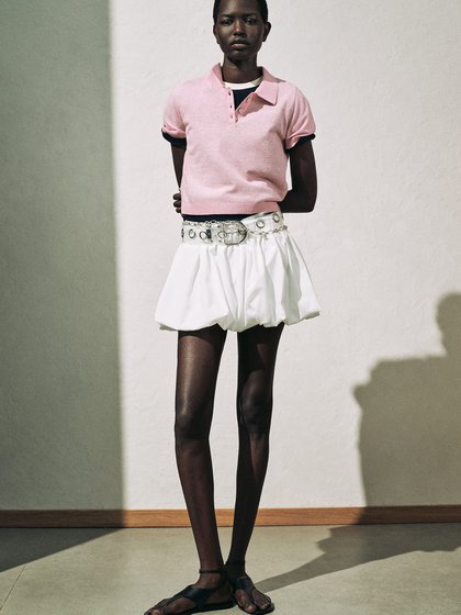 MANGO Pink Women's pullover