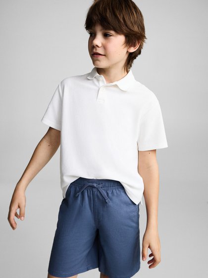MANGO KIDS Sinine Poiste lühikesed püksid