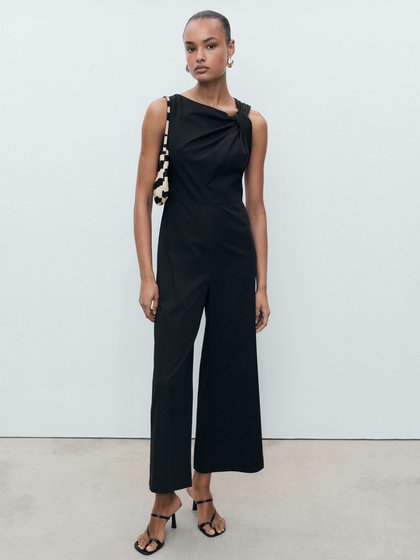 MANGO Black Women's overall