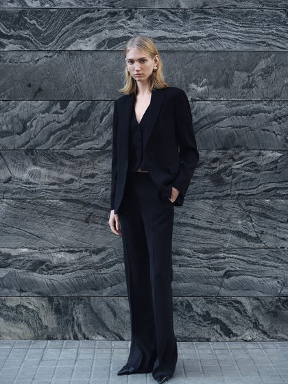MANGO Black Women's blazer