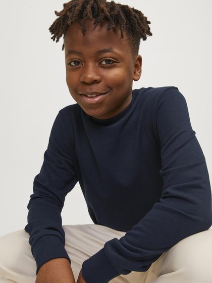 Jack & Jones Junior Tumesinine Poiste sviiter