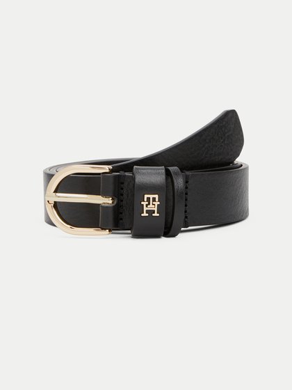 Tommy Hilfiger Black Women's leather belt