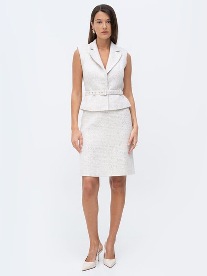 KMX White Women's skirt
