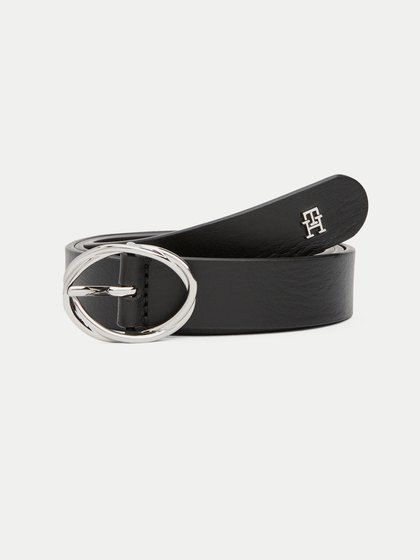 Tommy Hilfiger Black Women's leather belt