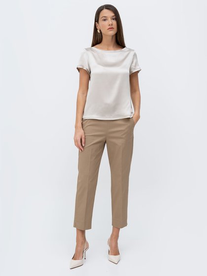 MAX&Co. Beige Women's trousers