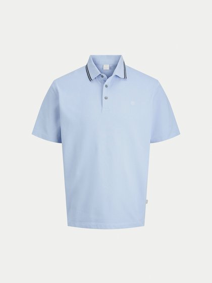 Jack&Jones Helesinine Meeste polo särk lühikeste varrukatega