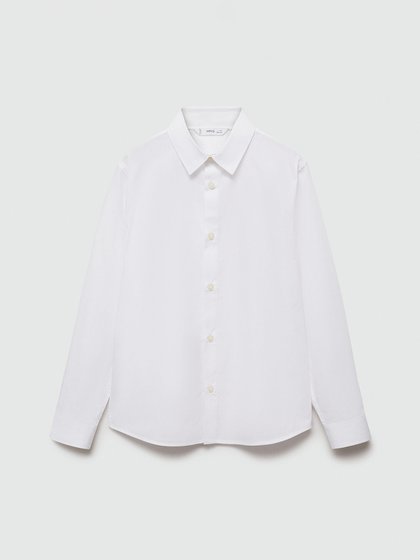 MANGO KIDS White boy's shirt l/s