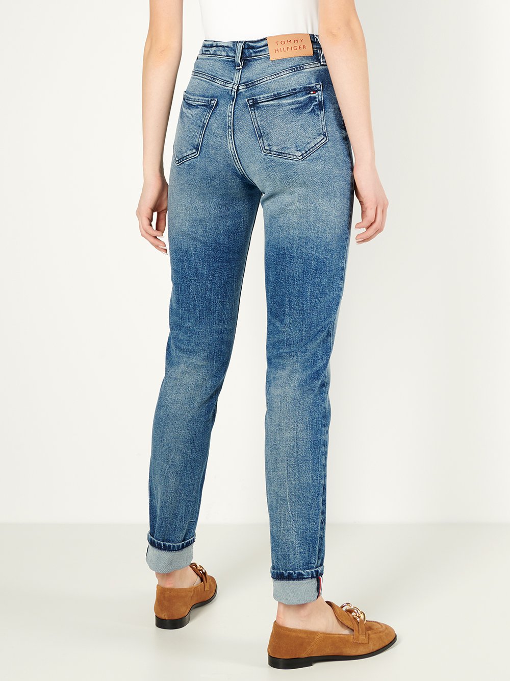 tommy hilfiger crop jeans