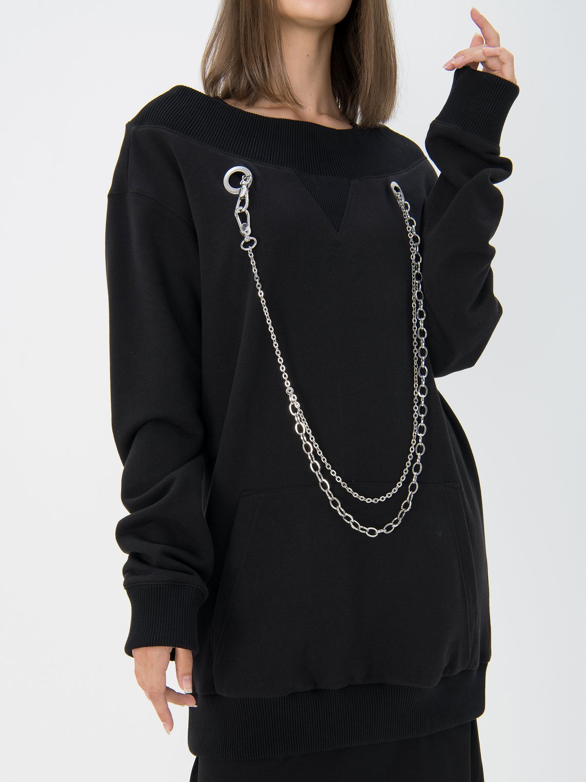 Women's pullover black Diesel | Soulz.lv
