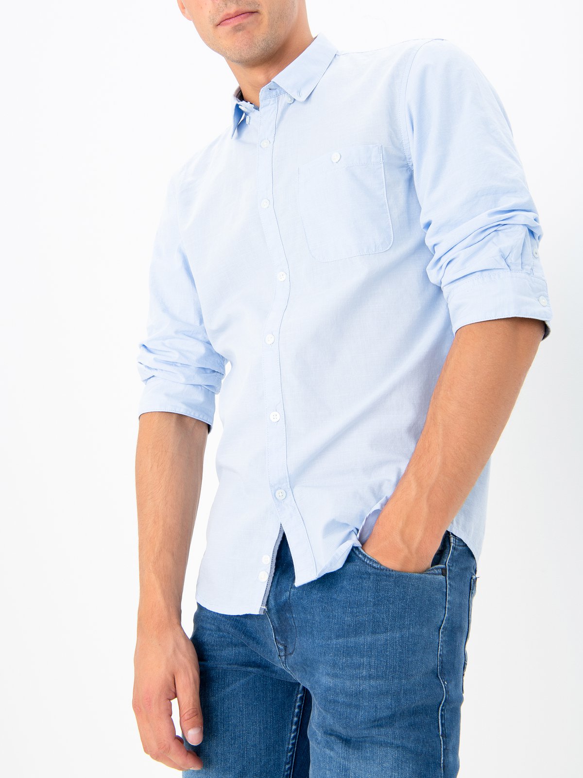 Men's shirt l/s Tom Tailor Denim | Soulz.lt