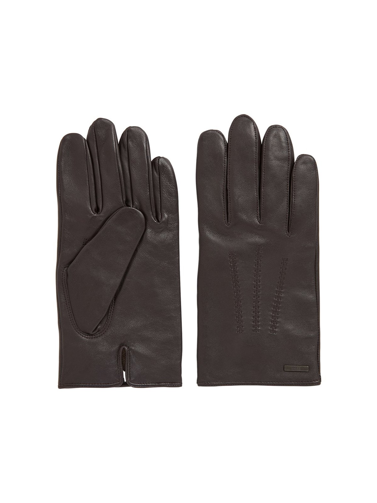 boss hainz leather gloves