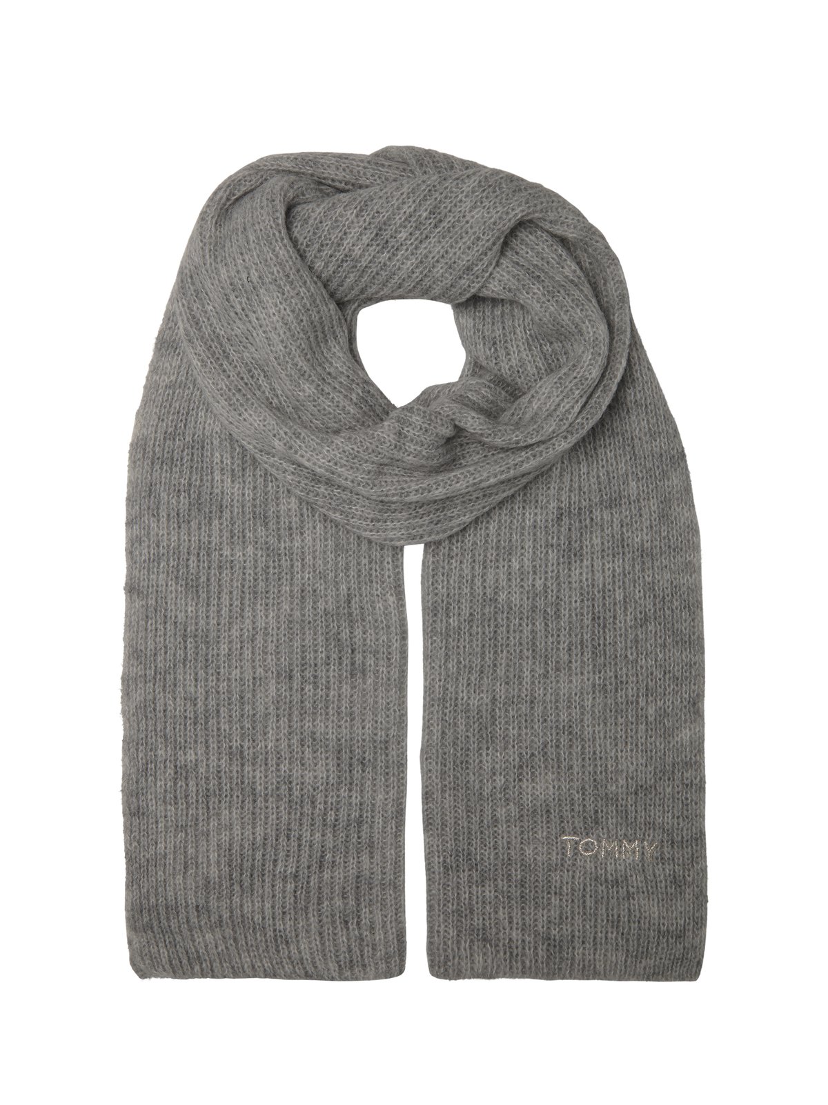 grey tommy hilfiger scarf