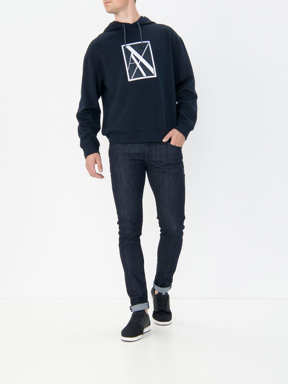 armani exchange men's pullover