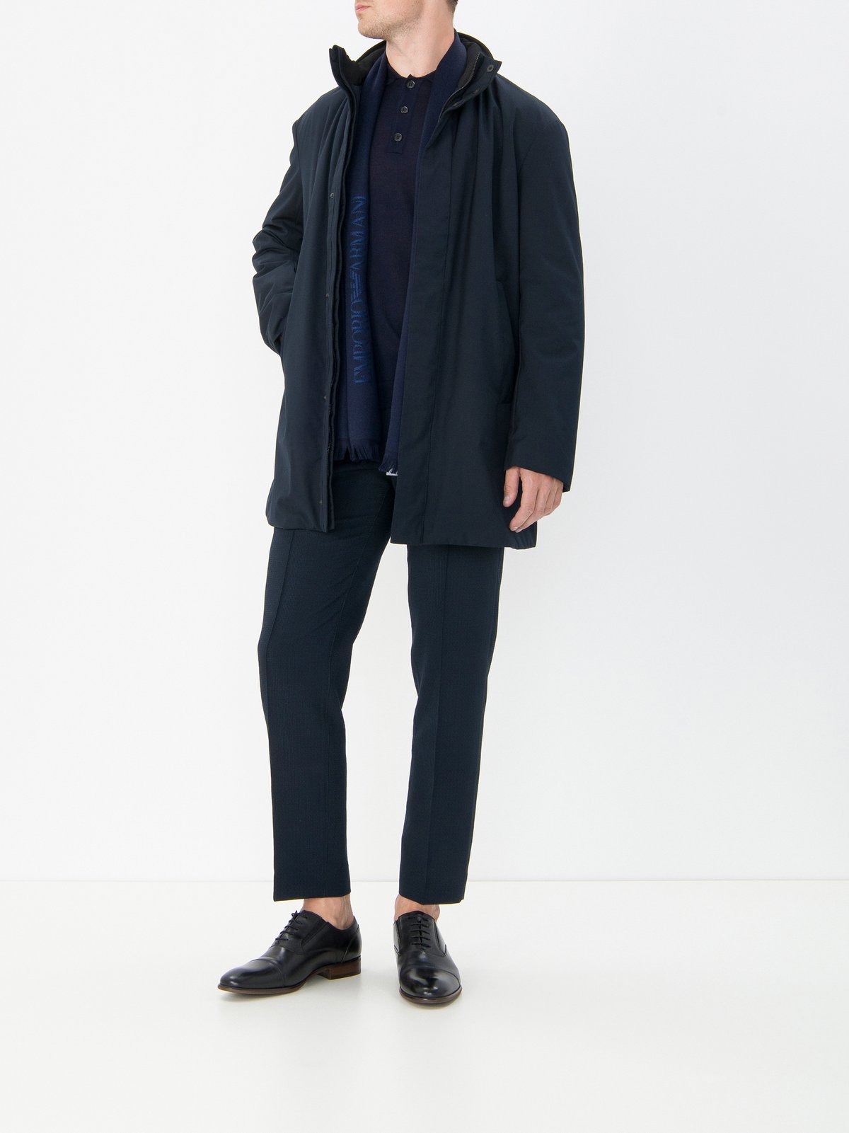 Men's jacket navy Emporio Armani | Soulz.lt