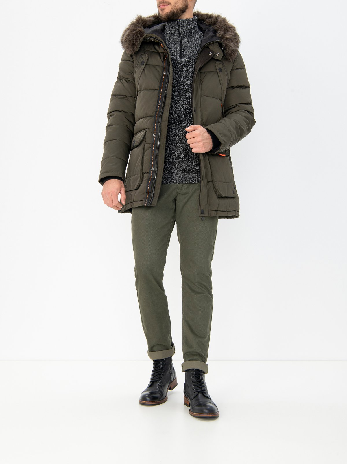 superdry chinook jacket navy