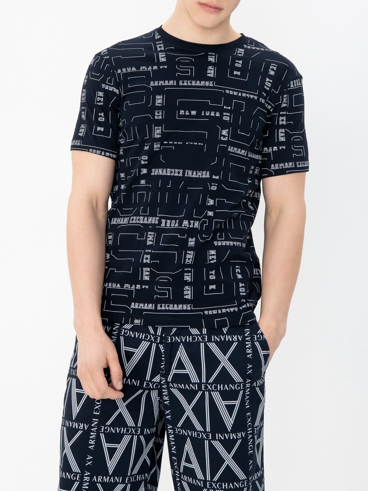 armani exchange pajamas