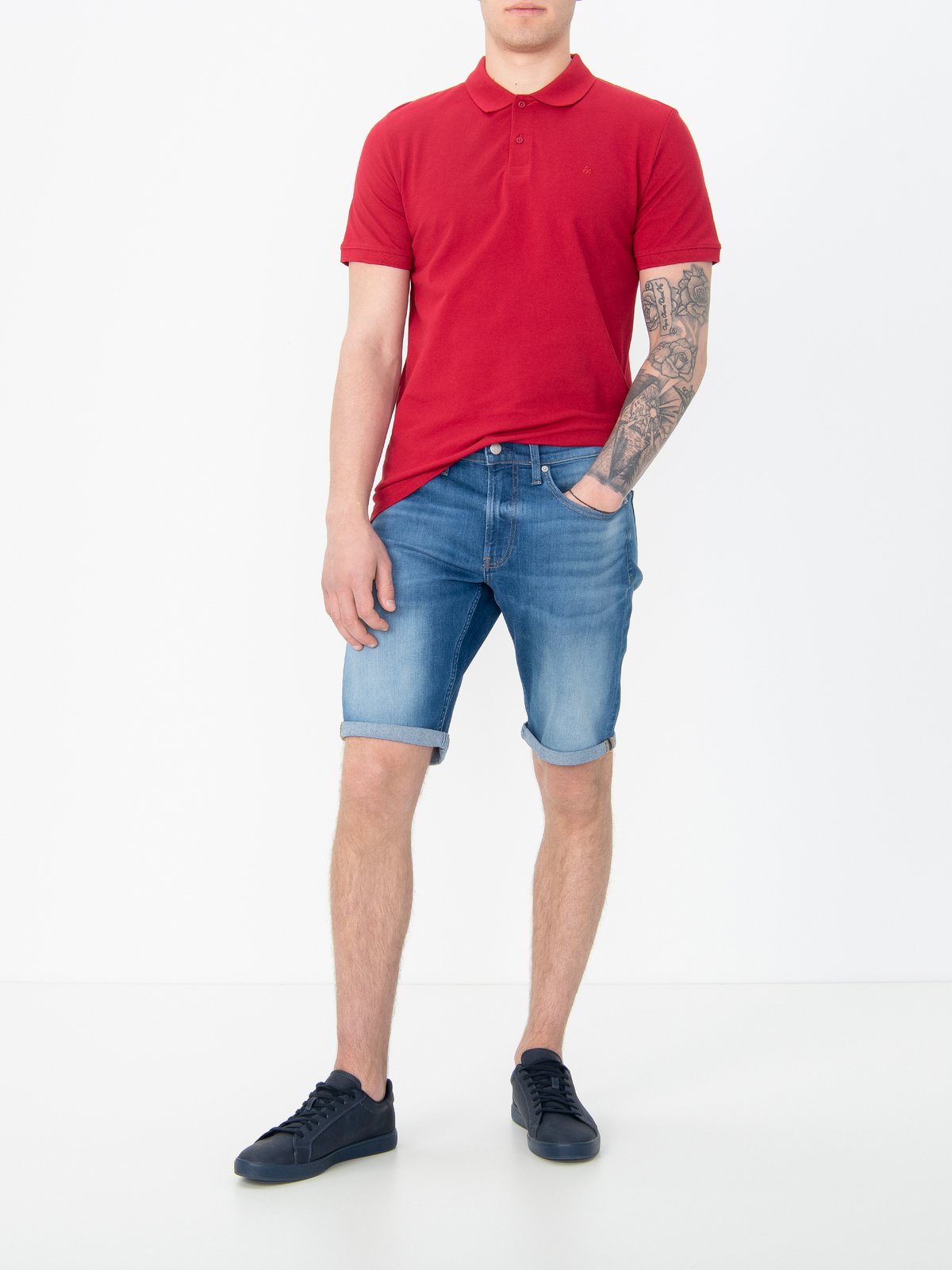 calvin klein mens jean shorts