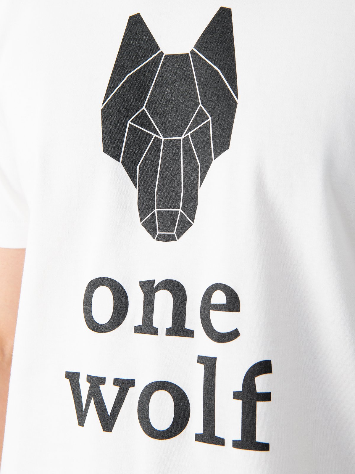 one wolf t shirt