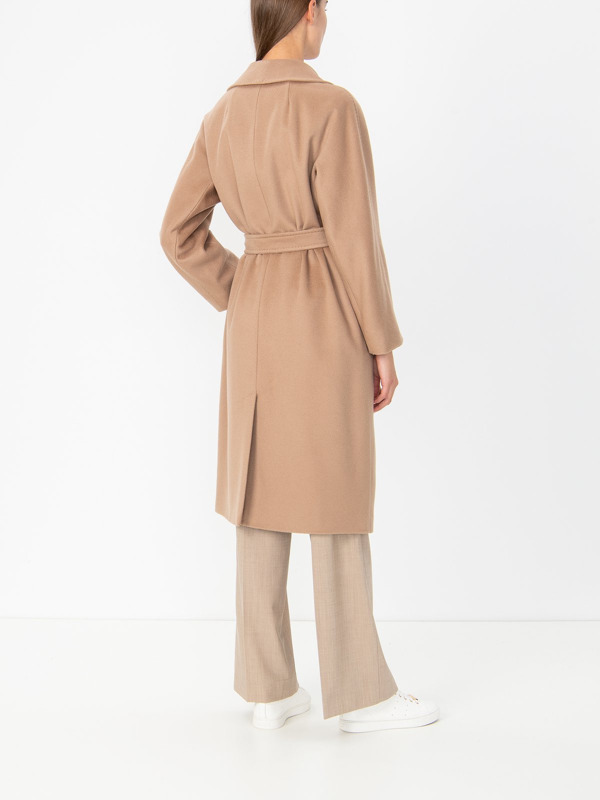 Women's coat beige Weekend Max Mara | Soulz.lt