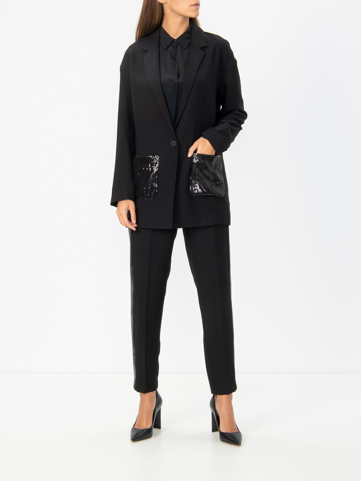 Armani exchange blazer womens best sale