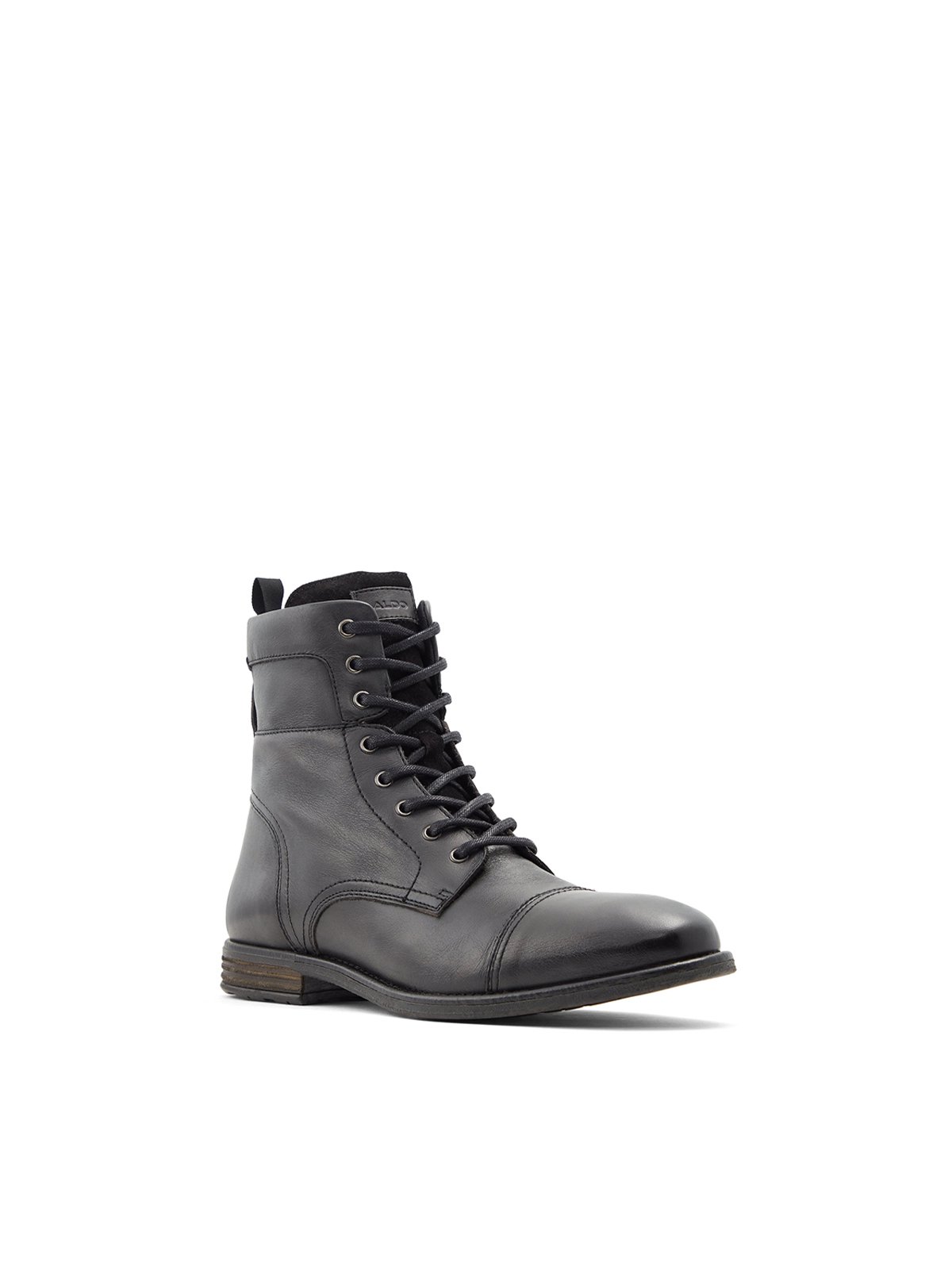 black aldo mens boots