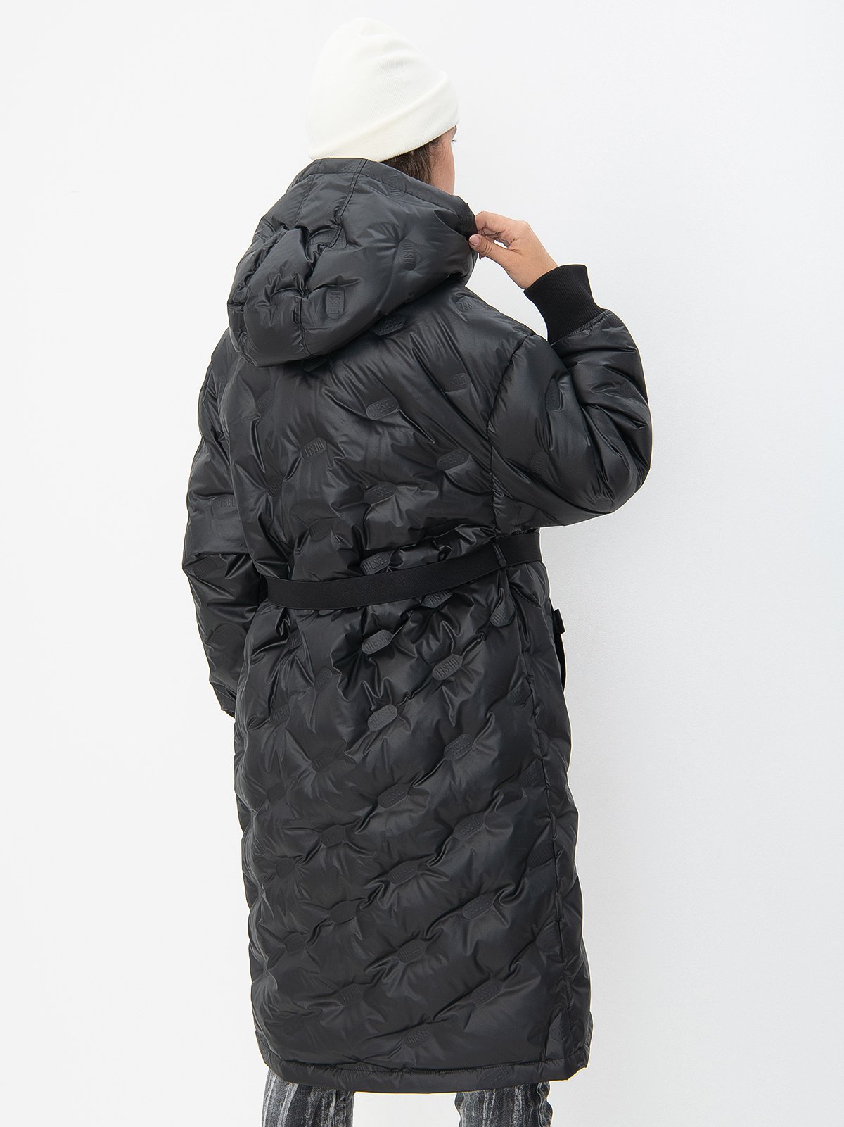 Women s down jacket black Diesel Soulz.lt