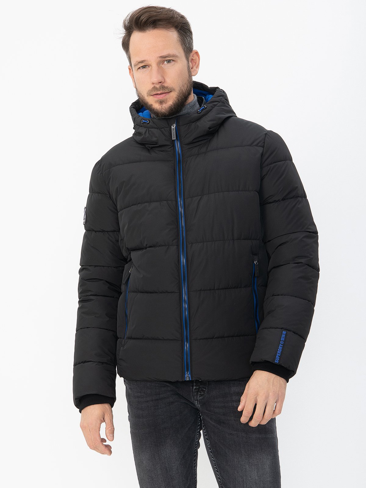 Men's jacket black SuperDry