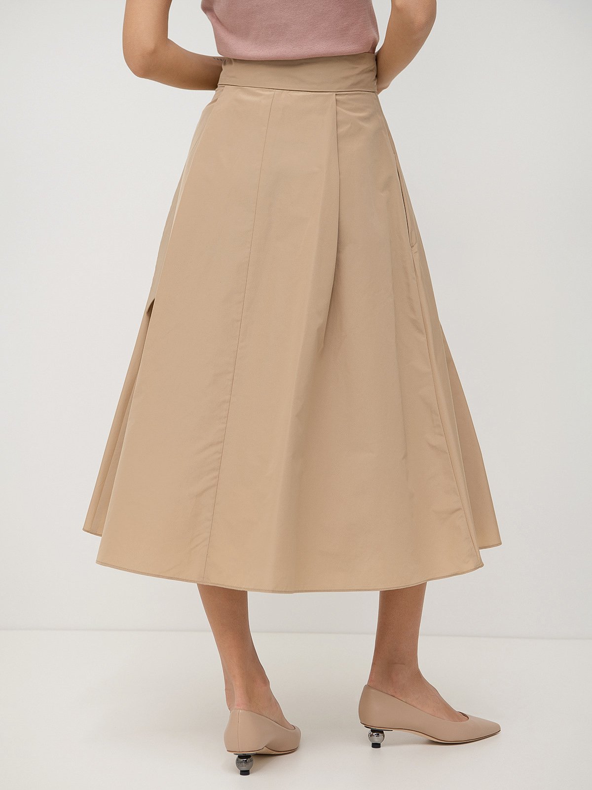 Max mara discount beige skirt